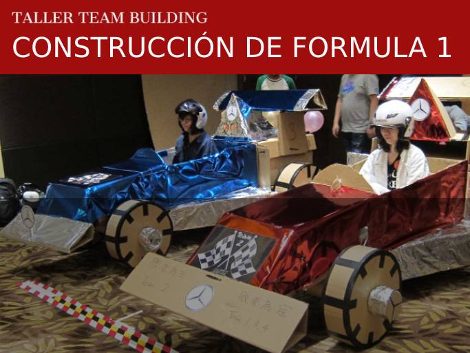 TEAM BUILDING DE CONSTRUCCIÓN FORMULA 1